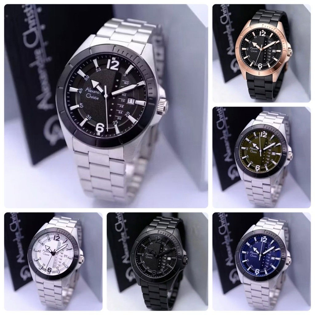 AC 6535 JAM TANGAN PRIA ALEXANDRE CHRISTIE AC6535