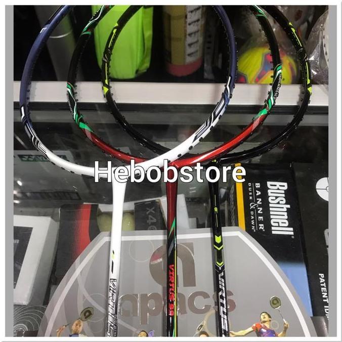 NEW RAKET BADMINTON APACS VIRTUS 66/80/90 ORIGINAL BISA 35 LBS KUAT ORI