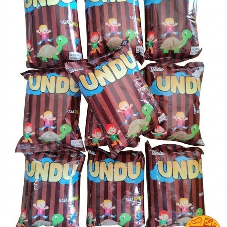 Snack Ciki Cokelat UNDU - 10 pouch