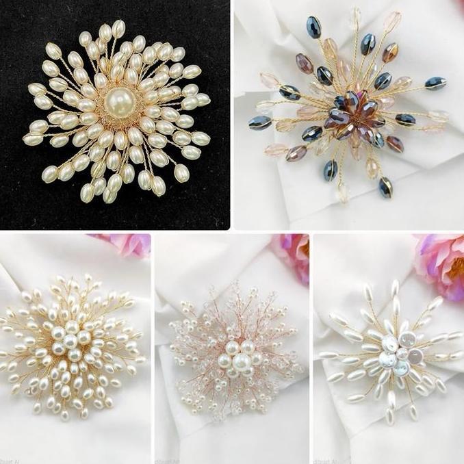 Bros Handmade Mutiara Kebaya - Bros Mutiara Kebaya