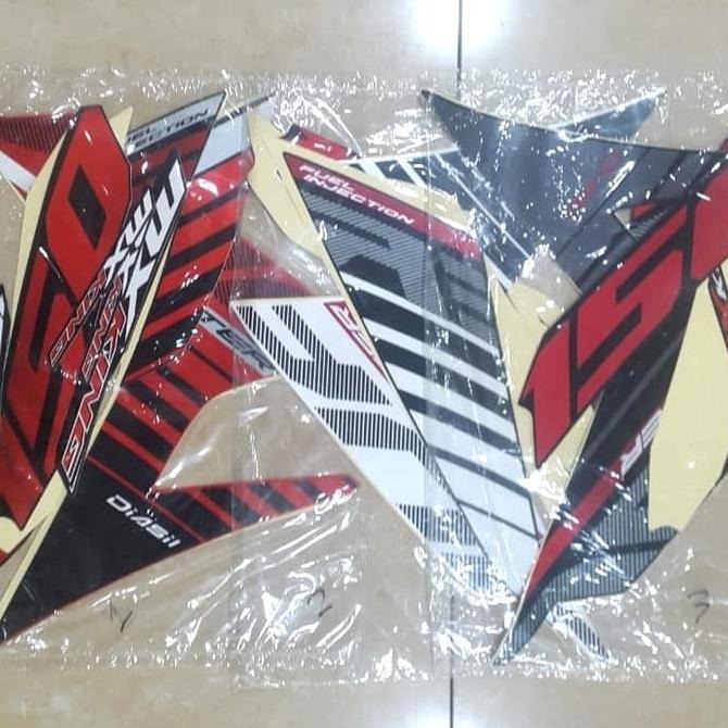 STIKER BODY MX KING 2015 / STRIPING MOTOR MX KING 2015 BARU