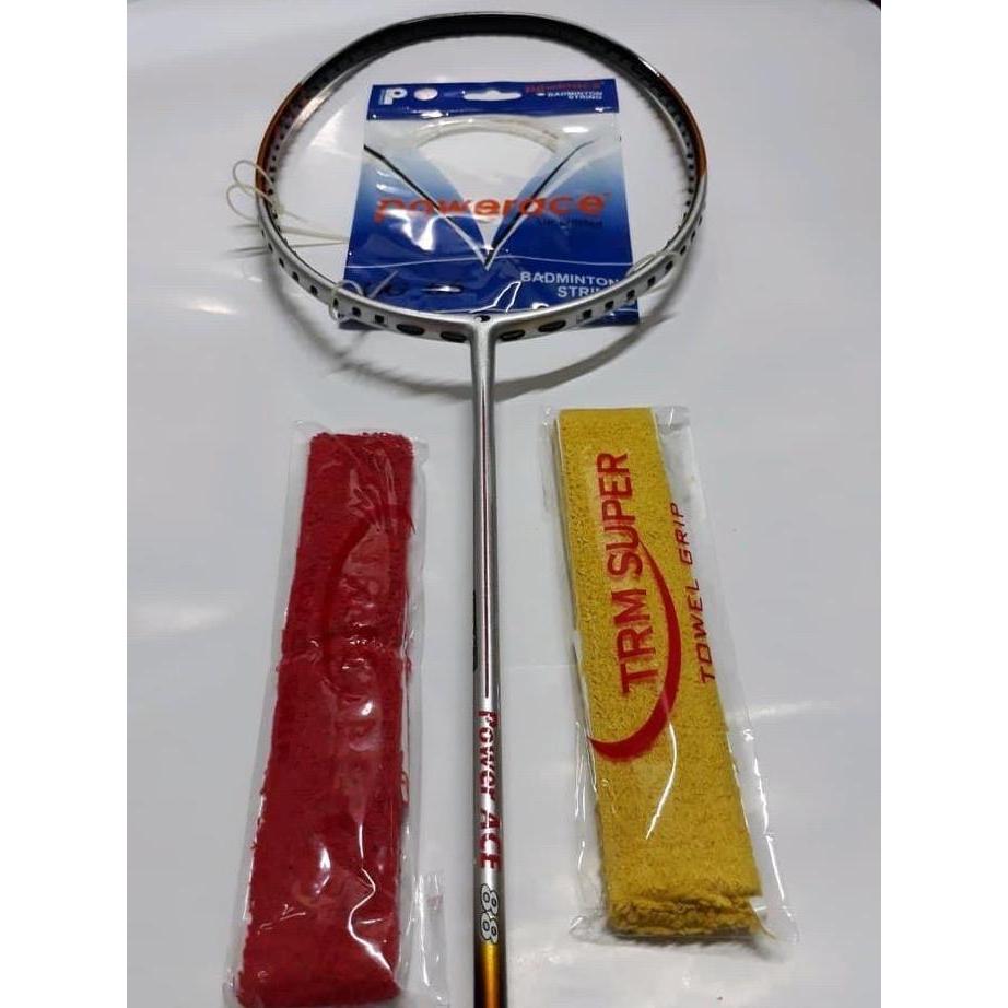 Mona- Raket Bton Pro Ace Power Ace 99 +Tas+Kaos+Senar Komplit