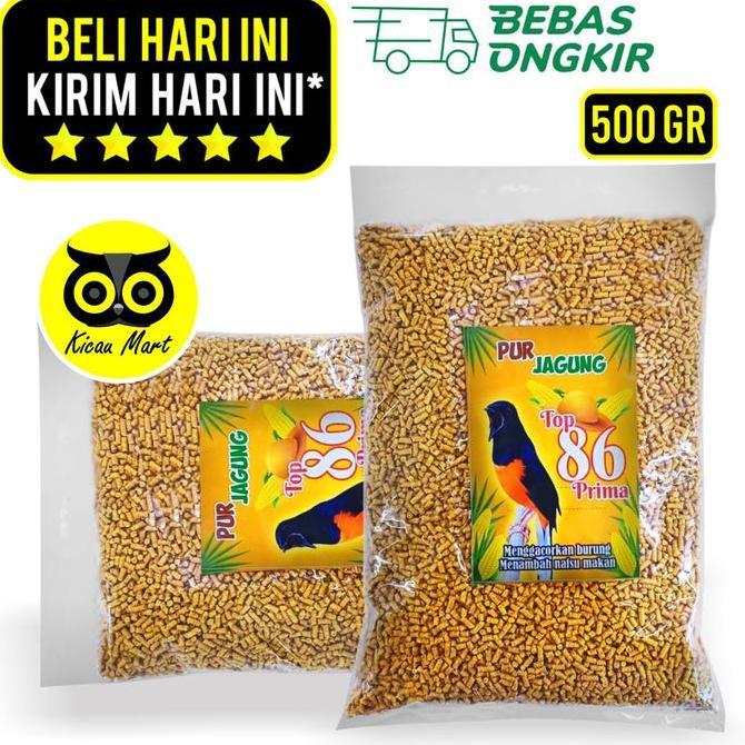 Kicau Mart Jagung Top 86 Prima Makanan Penggacor Tambah Nafsu Makan Burung Voer Kuning Pakan Burung 