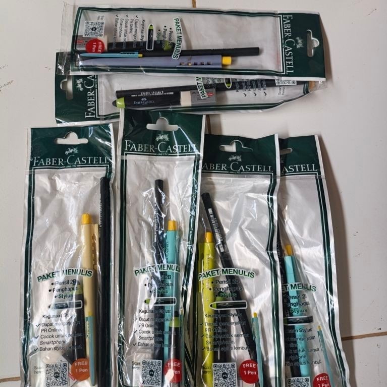 alat tulis 1 set faber Castell