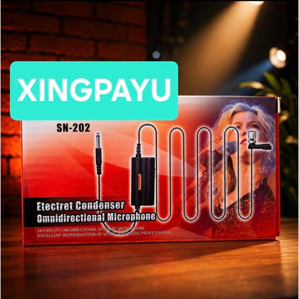 Mic Jepit Kondensor Mic Kancing