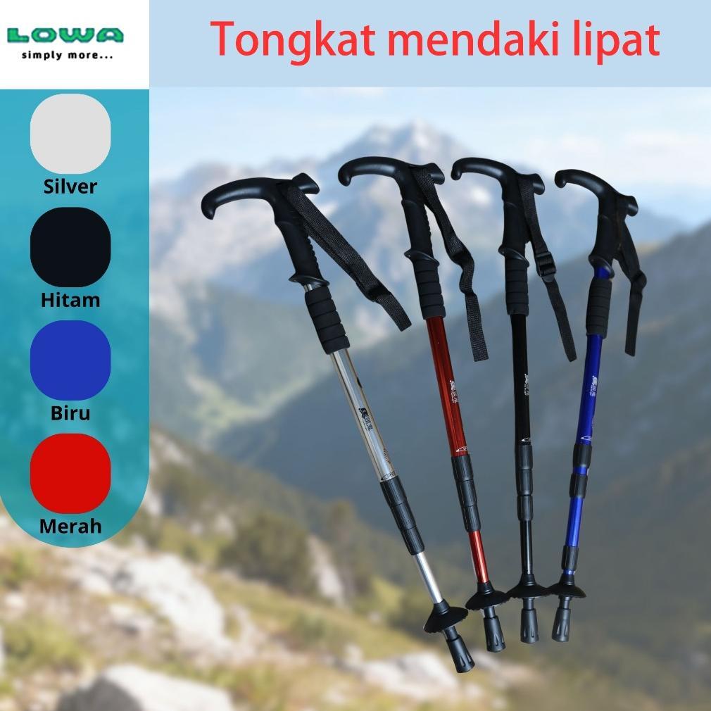 [ARA] Tongkat Trekking LOWA, Stik Hiking, Perlengkapan Wajib Petualangan Outdoor