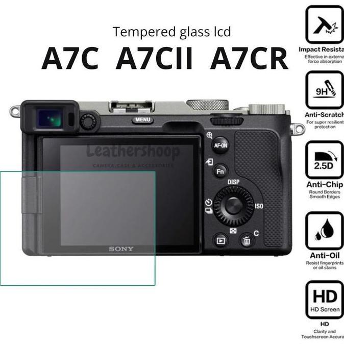 Tempered Glass LCD A7C A7CII A7CR Screen Guard Protector