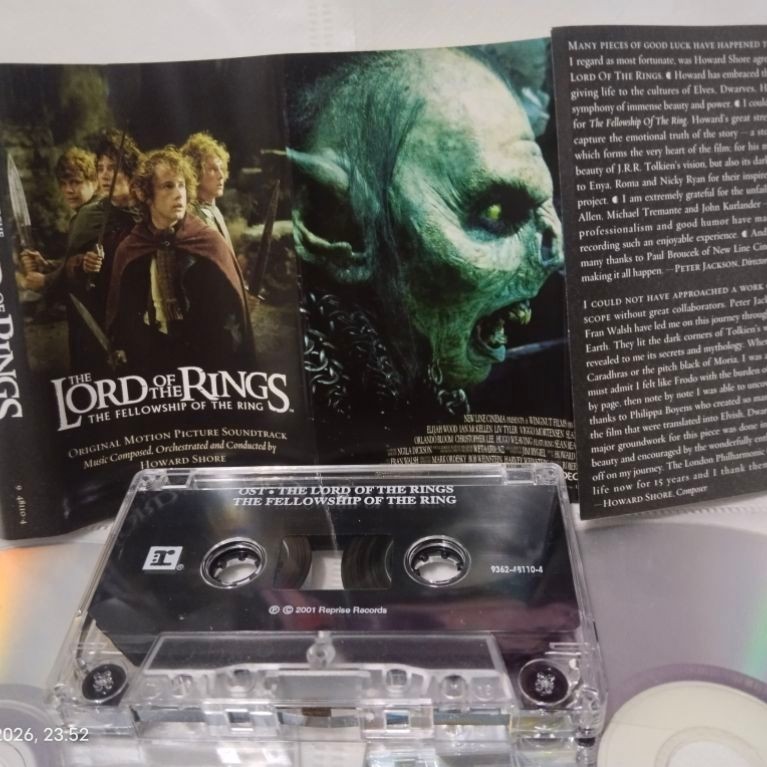 kaset pita ost _ OMPS the lord of the rings (the fellowship of the ring)