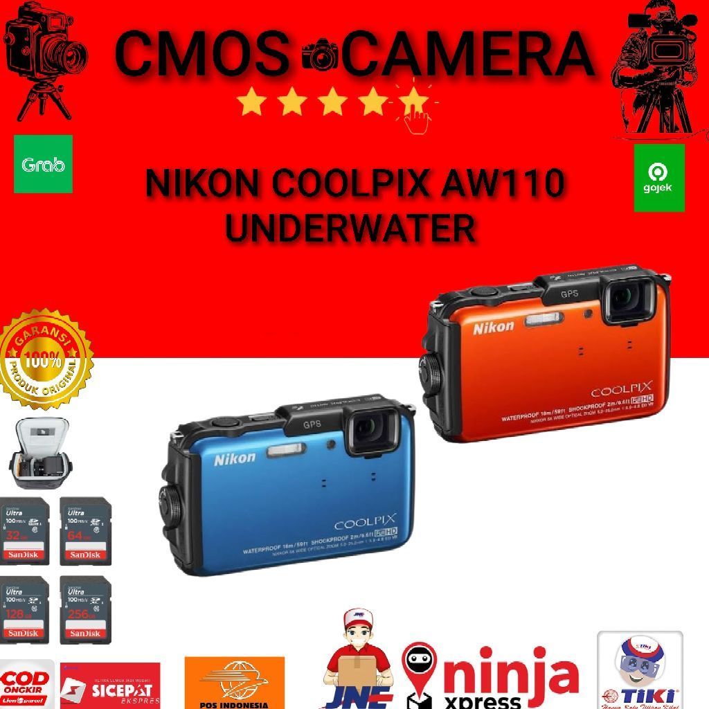 NIKON COOLPIX AW110 WATERPROOF