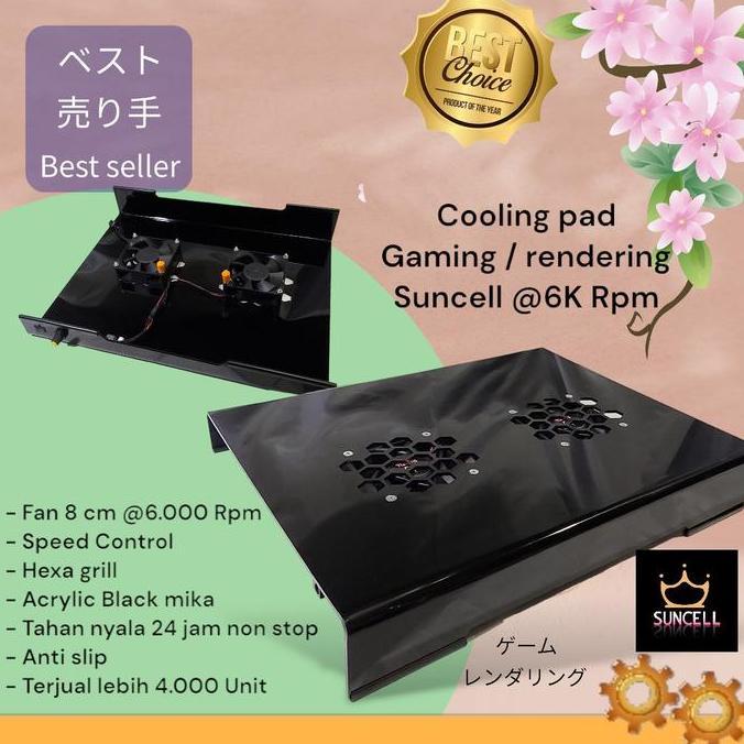 diataleni - Cooling pad Laptop Suncell 6.000 Rpm fan