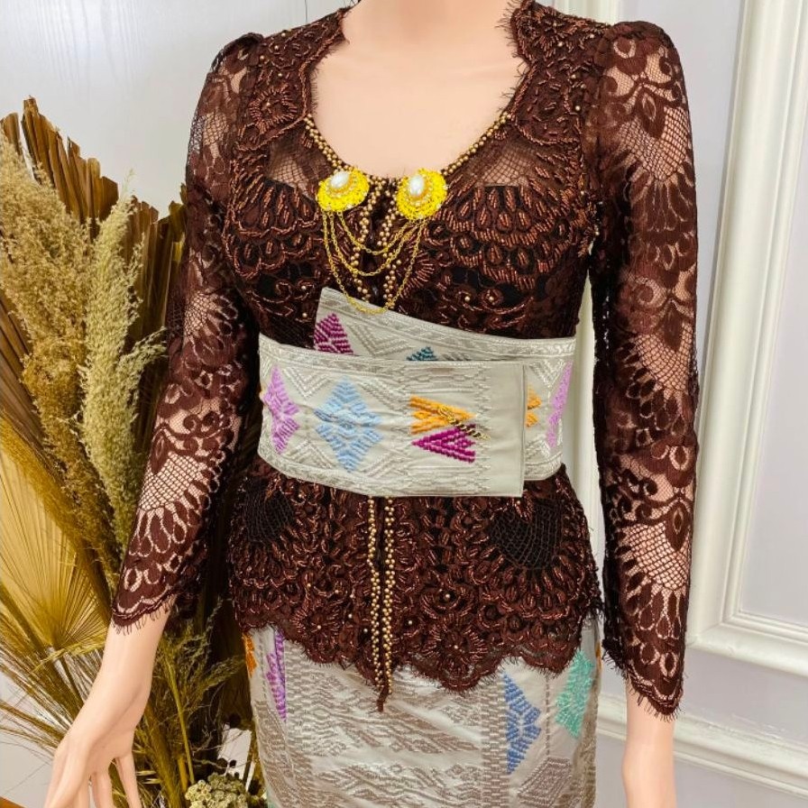 3163_kebaya jadi metalik Payet segilima V2_new Wanita