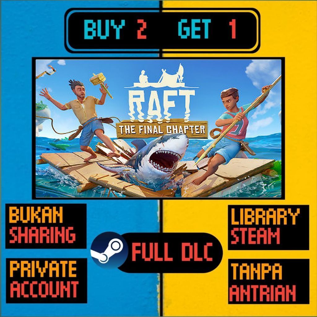 Raft Game Steam Private Beli 2 Gratis 1