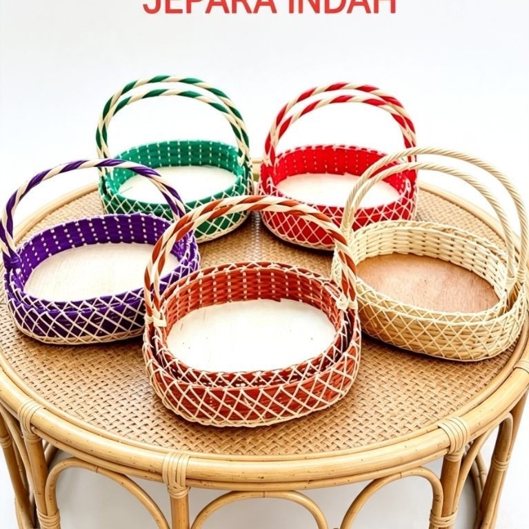Keranjang Rotan Nanas / Keranjang seserahan