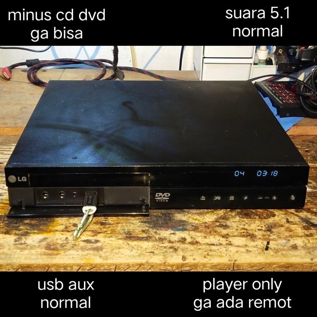 player only. home theater lg. amplifier
