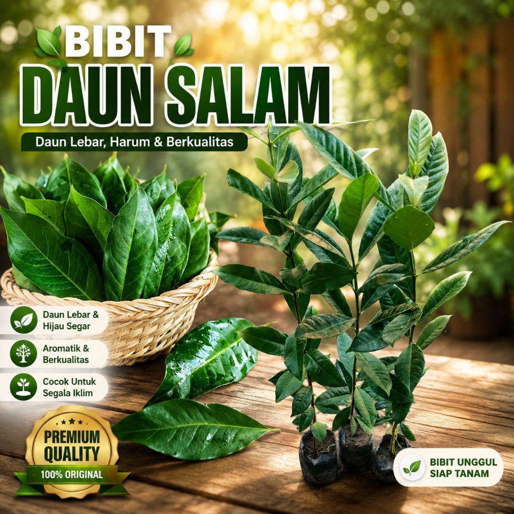 Bibit Daun Salam Untuk Bumbu Masak/ Daun Salam Bibit Daun Salam