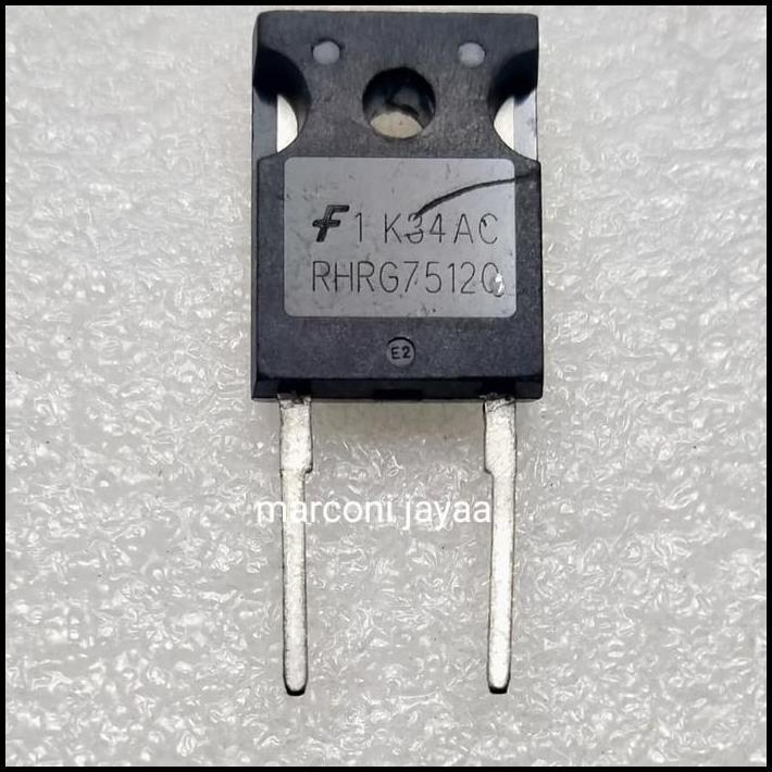 TERLARIS DIODA RHRG75120 TO 247 75A 1200V 2PIN 