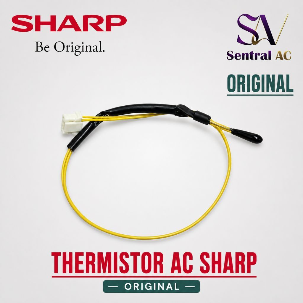 Thermistor AC Sharp Original Sensor Suhu AC Sharp Kabel Thermistor Indoor