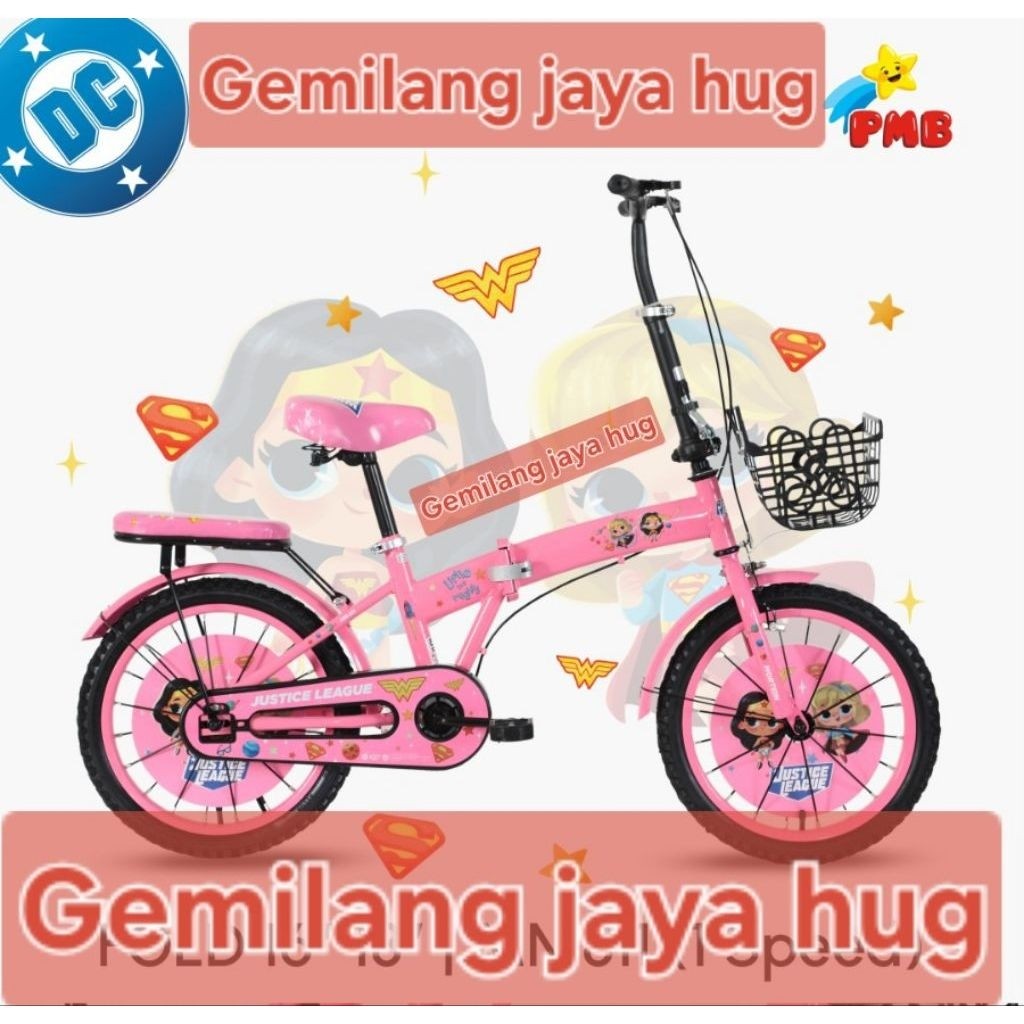 sepeda lipat centrum16dan18inch dan lipat 16/18mortein