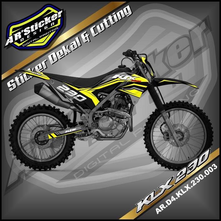 TERBARU PREMIUM DECAL KLX 230 FULL BODY STIKER  KLX 230 FULL BODY (KODE 003) !