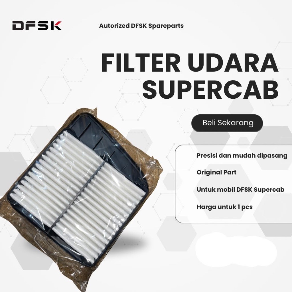 Filter Udara Original DFSK Supercab Bensin - Genuine Part DFSK