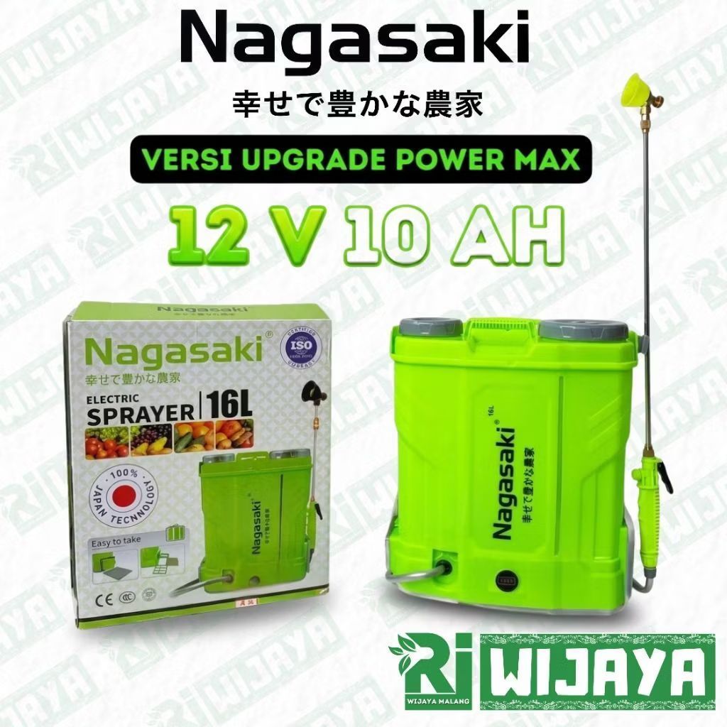 SPRAYER ELEKTRIK ORIGINAL NAGASAKI 16 LITER EDISI TERBARU /SPRAYER ELEKTRIK NAGASAKI 2026 / MESIN SE