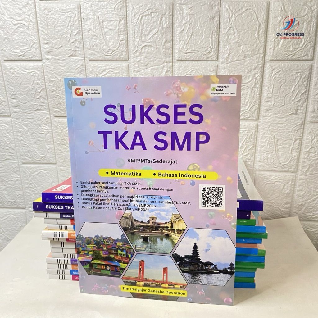 Ganesha Operation - Buku Sukses TKA SMP - Prediksi Soal, Pembahasan, Rangkuman Materi