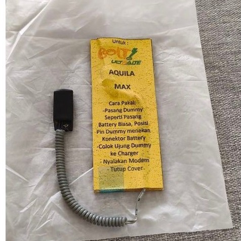 Bolt Aquila Max dummy battery baterai dummi portable hotspot