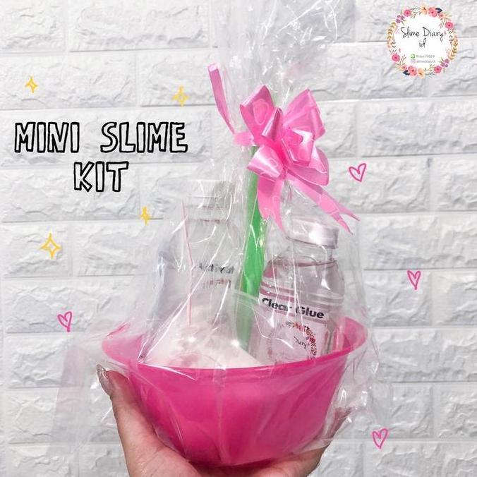 Slime Kit / Slime Kit Anti Gagal / Paket Slime Diary ID Murah