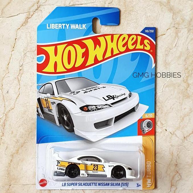 E22 LB SUPER SILHOUETTE NISSAN SILVIA S15 HW TURBO LBWK HOTWHEELS