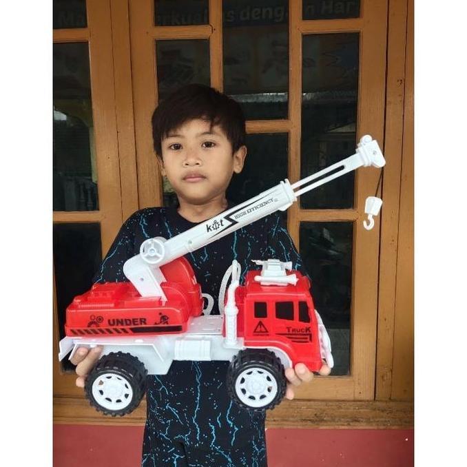 Mainan Anak Mobil Derek/Pancing, Bahan , Ak 06