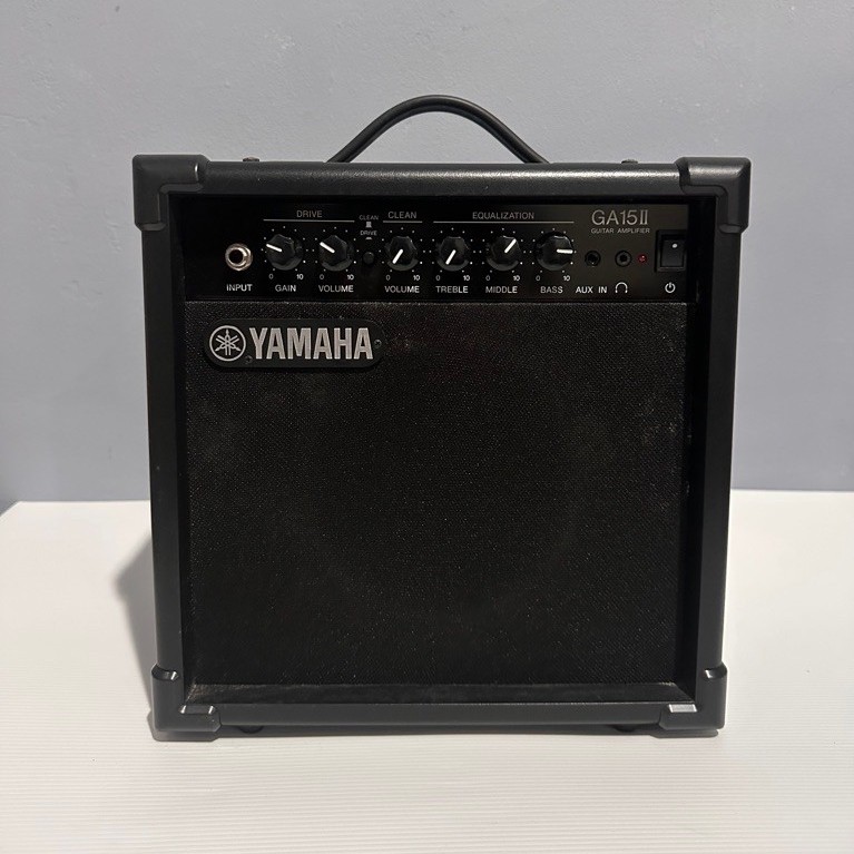 [[PRELOVED]] Yamaha GA15II Guitar Amplifier Original | Amplifier Gitar 15 Watt GA15 II