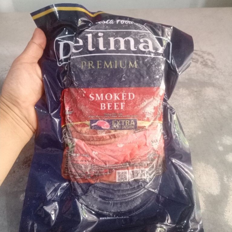 Smoke beef Delimax 500 gram