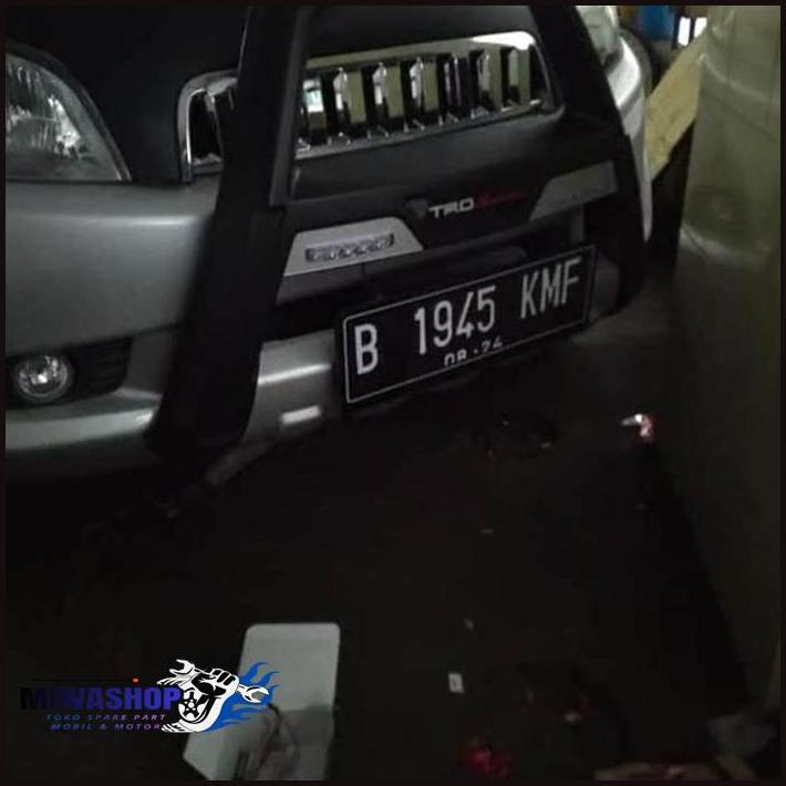 TANDUK DEPAN MOBIL TERIOS / RUSH LAMA 2007 - 2017 MODEL TRD SPORTIVO BAHAN PLASTIK ABS BARU