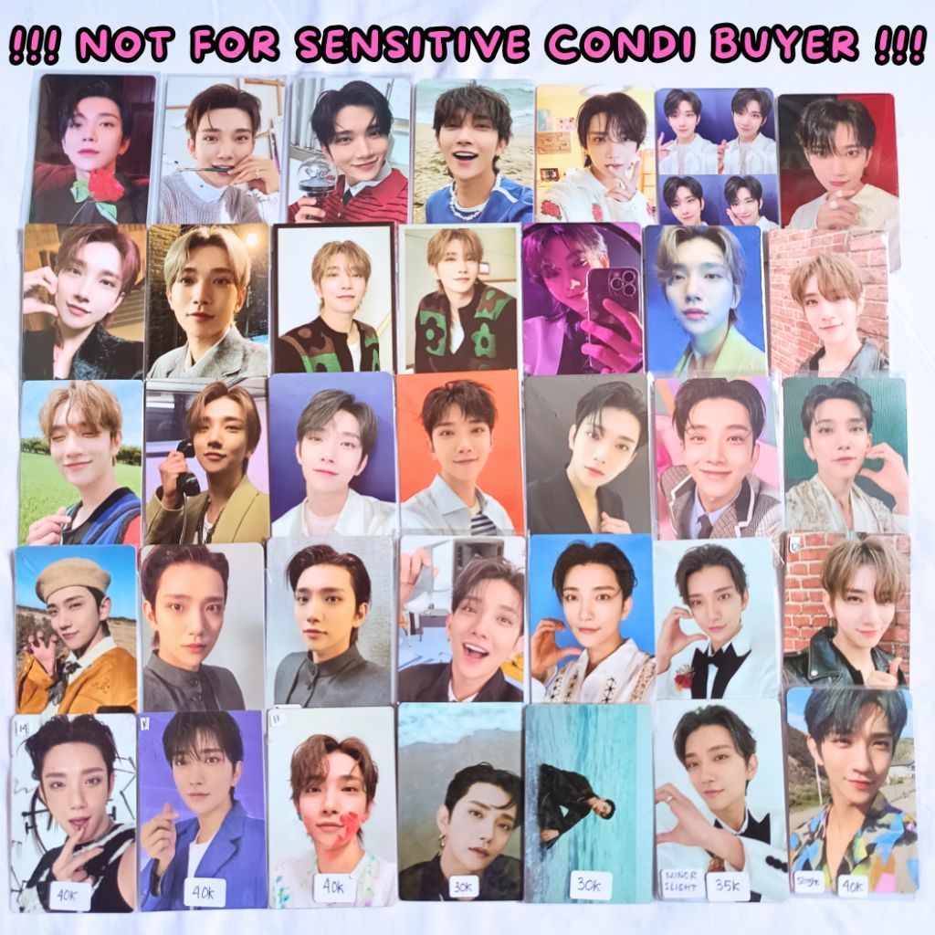 PHOTOCARD JOSHUA SEVENTEEN OFFICIAL ATTACCA PIYAMA MEMKIT PILOT ABAS CARATLAND YOUR CHOICE HENGGARAE