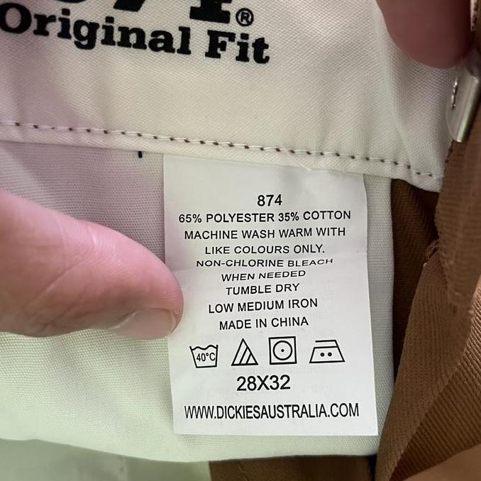 Dickies 874 Brown Duck Work Pants