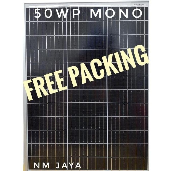 NEW Solar Panel 50WP Solar Cell 50WP Solar Panel Surya 50WP Mono