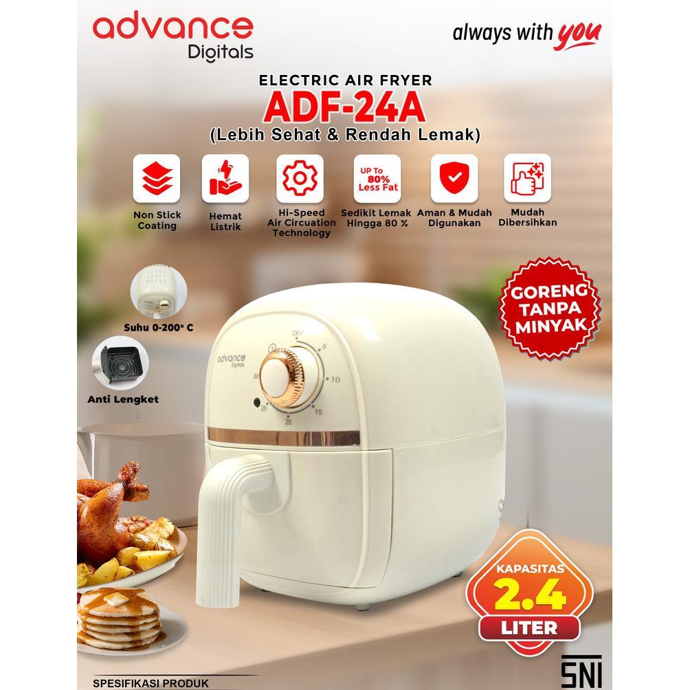 Air Fryer Advance low watt 600W Penggorengan penggorengan tanpa minyak