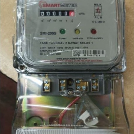 KWH Smart Meter SMI-200S/1P Counter Mekanik