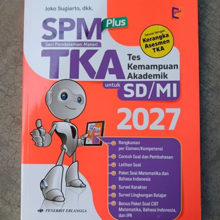 SPM Plus TKA SD/MI Erlangga 2027