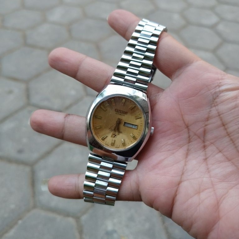 jam tangan automatic vintage citizen original