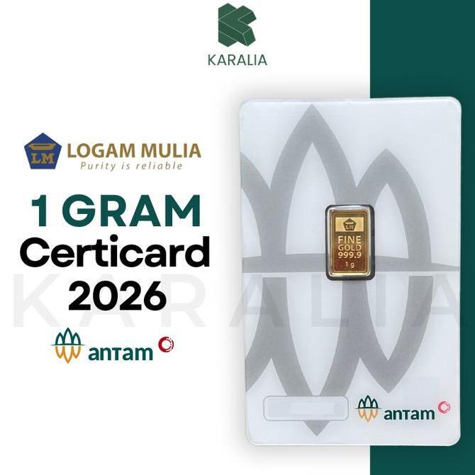 Emas Antam 1 Gram Emas Logam Mulia Antam 1 Gram LM Antam 1 Gram Logam Mulia 1 Gram