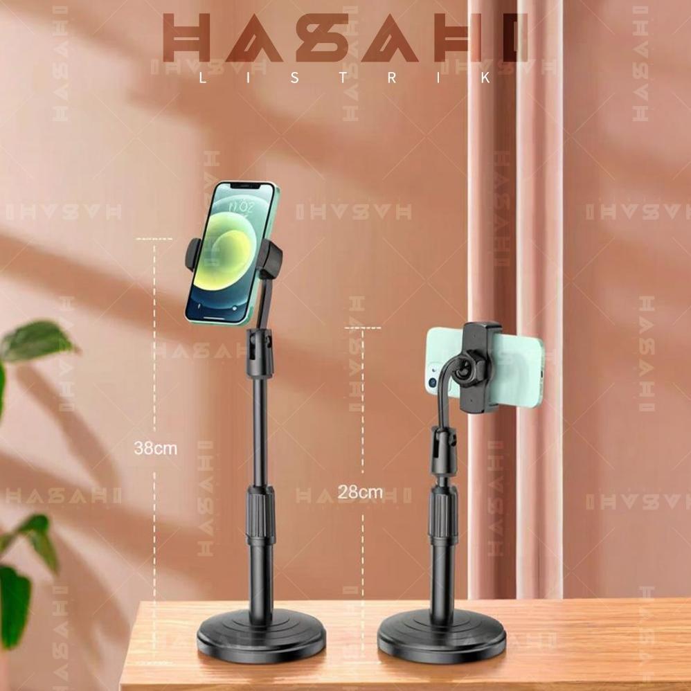 HEMAT Dudukan HP Untuk VC Phone Holder Leher Panjang Murah Holder Leher Angsa Tangkai Panjang / DUDU