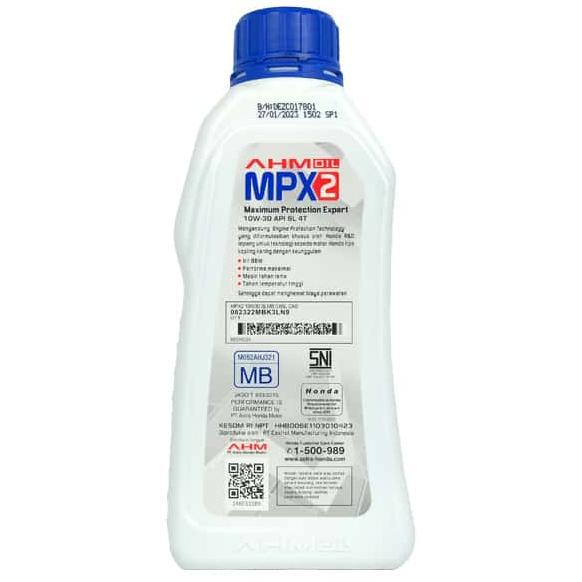 ZARELLSHOP AHM OLI MPX2 OLI MPX2 OLI MPX 2 VARIO BEAT SCOOPY ALL MATIC HONDA MURAH