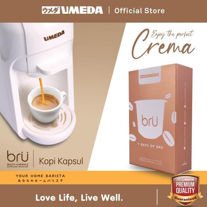 UMEDA BRU COFFEE CAPSULES / KOPI KAPSUL / NESPRESSO COMPATIBLE