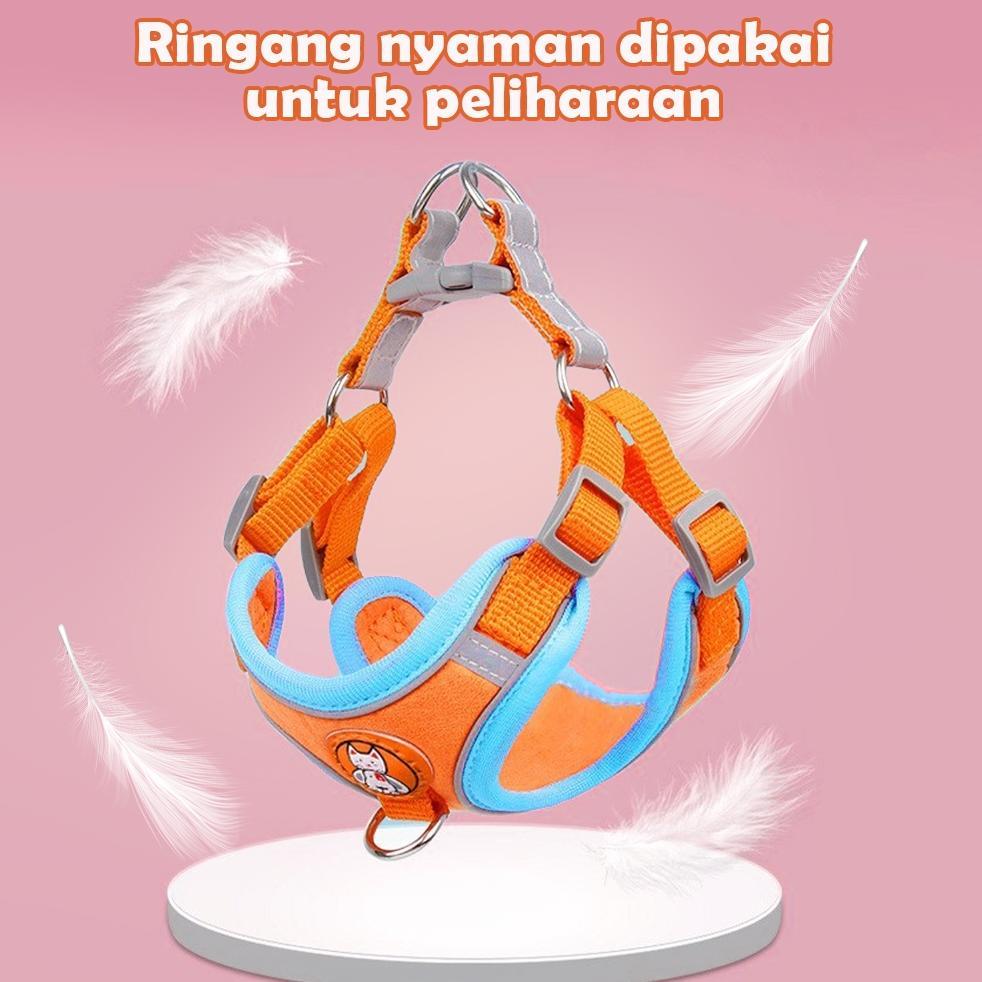 [TOYS] Kucing & Anjing Kecil Rompi Tali Tuntun Adjustable Lucu & Nyaman