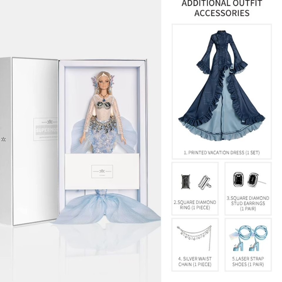 Xianxian Princess Mermaid Series TERBARU Original 100%