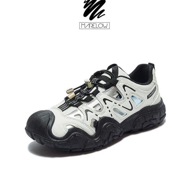 Marelow X Ilyasbachtiar Marelow Camel Sepatu Sneakers Hiking Sport Korean Style Wanita Outdoor
