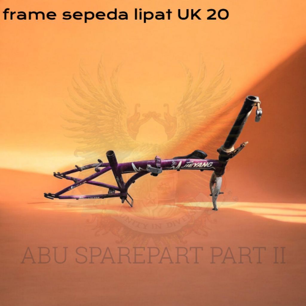 frame seli sepeda lipat Phoenix 20 bukan polygon