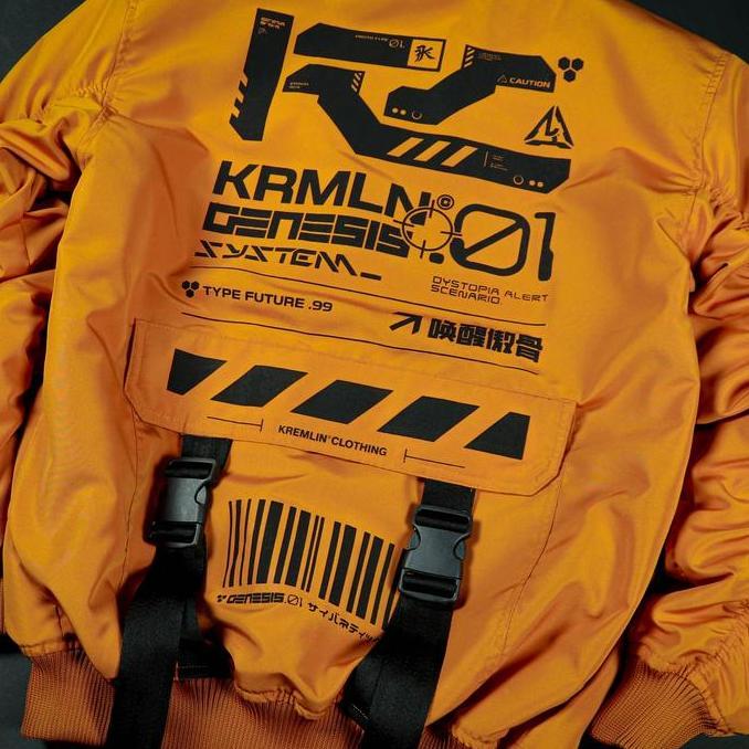 Keceabis- Kremlin Bomber Jacket - Genesis | Mustard
