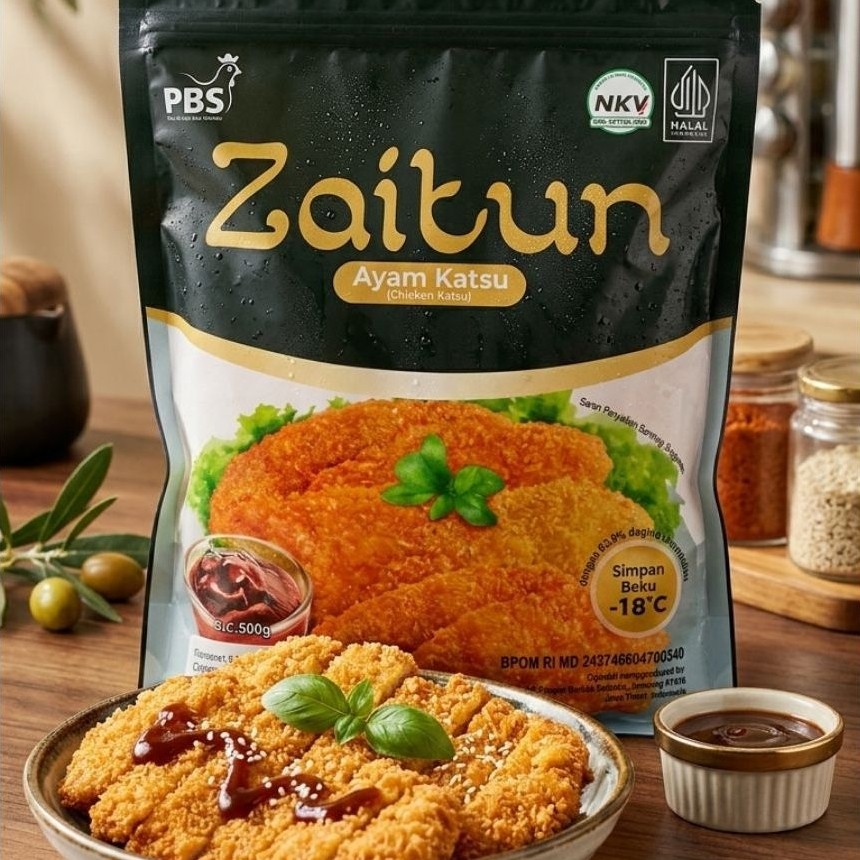 Zaitun  Chiken Katsu 500g | ayam katsu | katsu | zaitun katsu